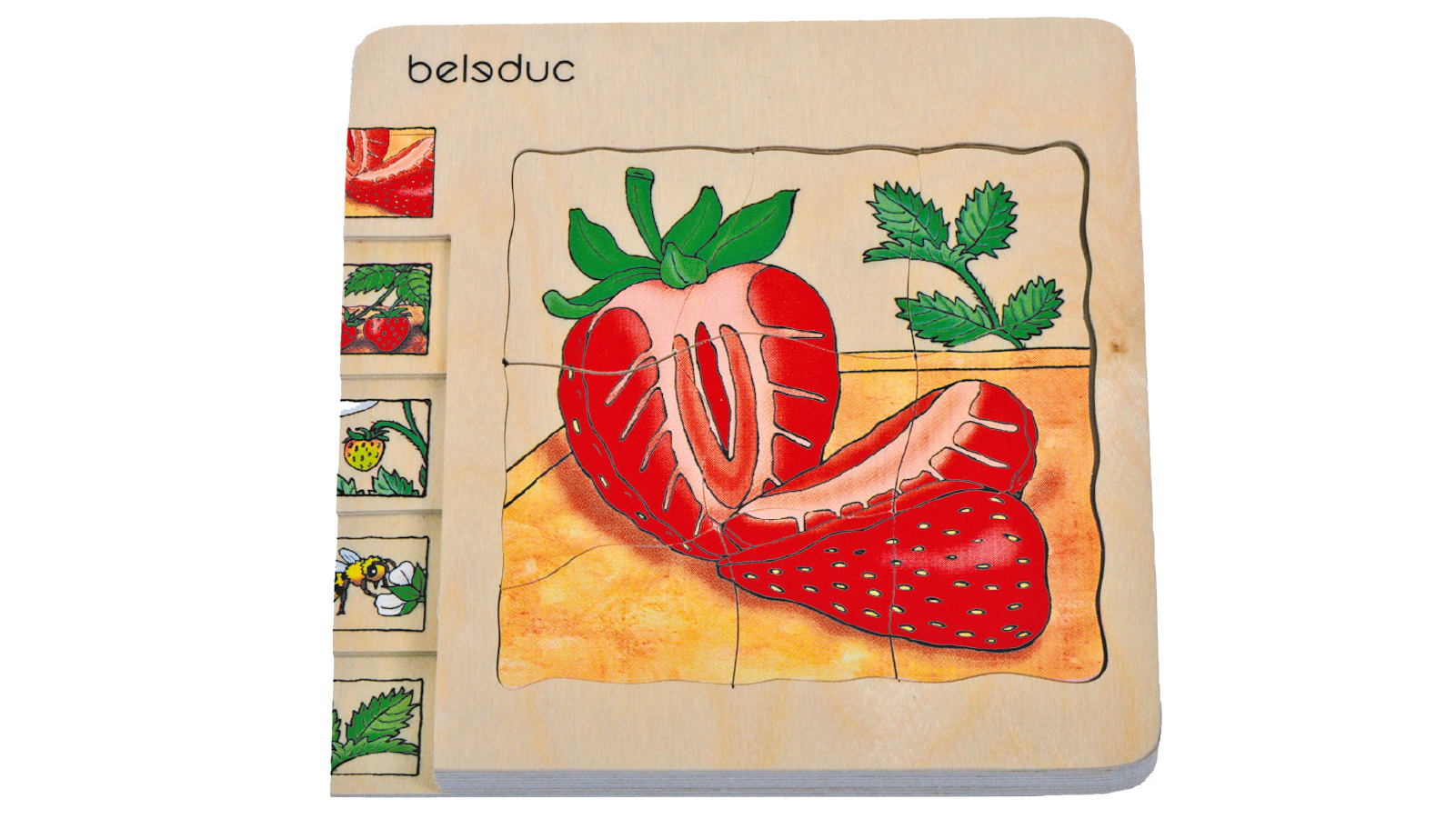 Beleduc Multilayer Puzzless - Strawberry