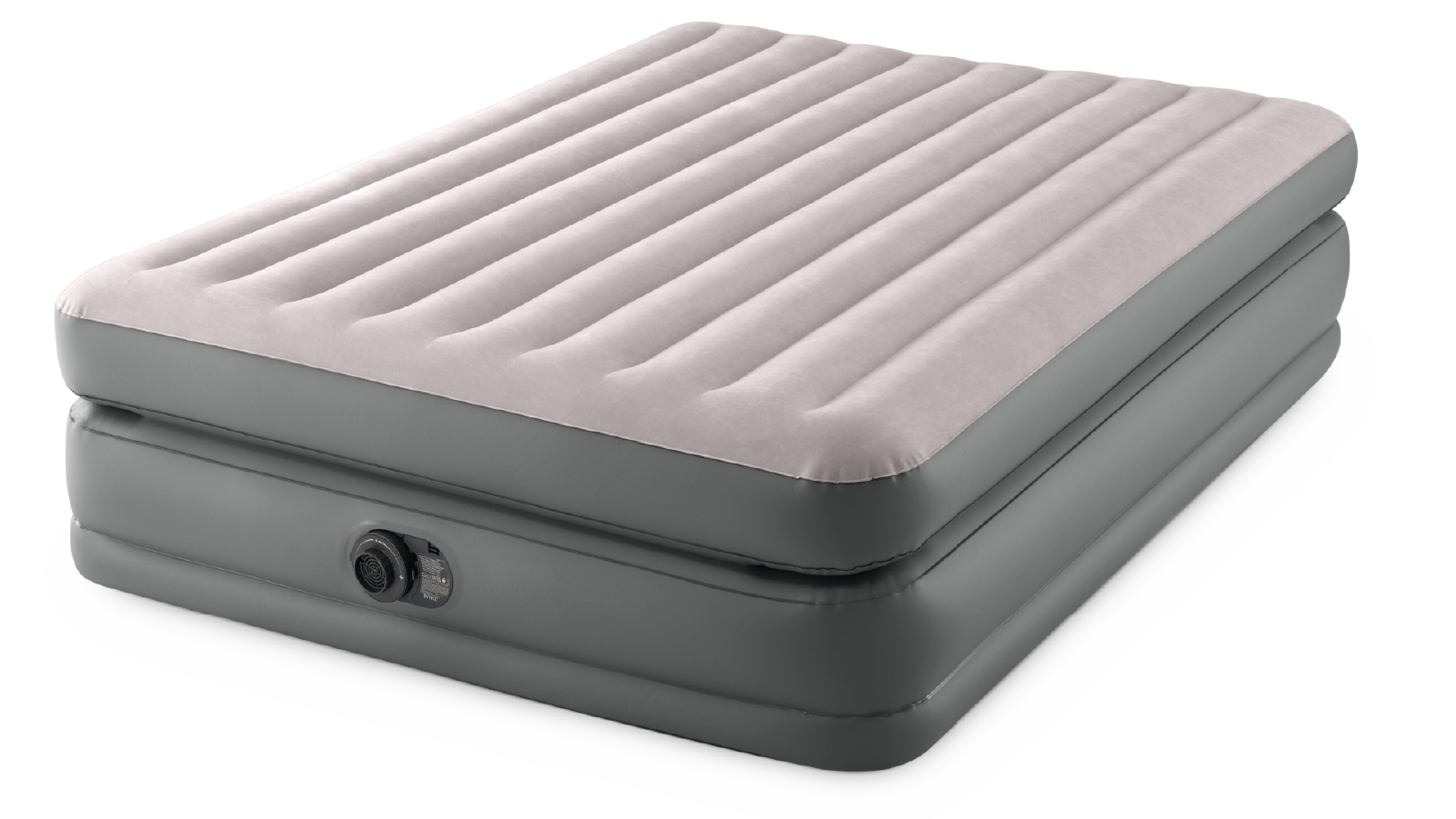 Intex Queen Comfort Raised Airbed Fiber-Tech Mattress