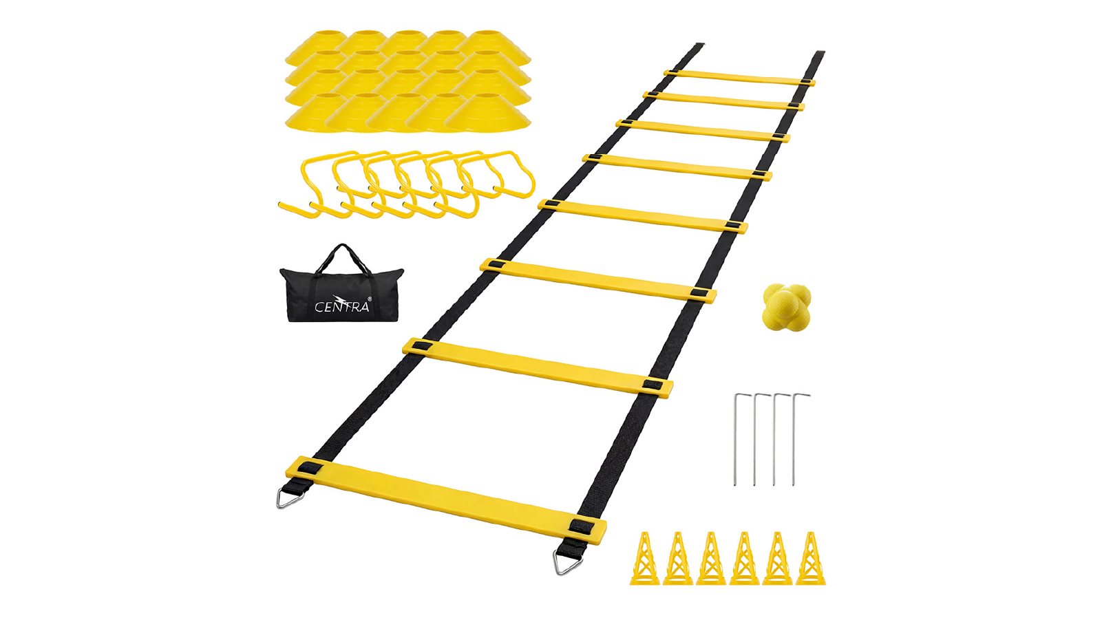 Centra 39 Piece of Speed Agility Set Soccer Training Kit
