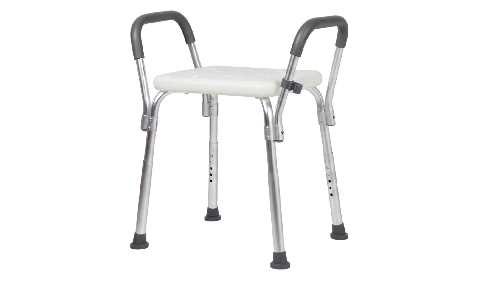 Levede Adjustable Shower Chair Bath Seat with Arms Non Slip