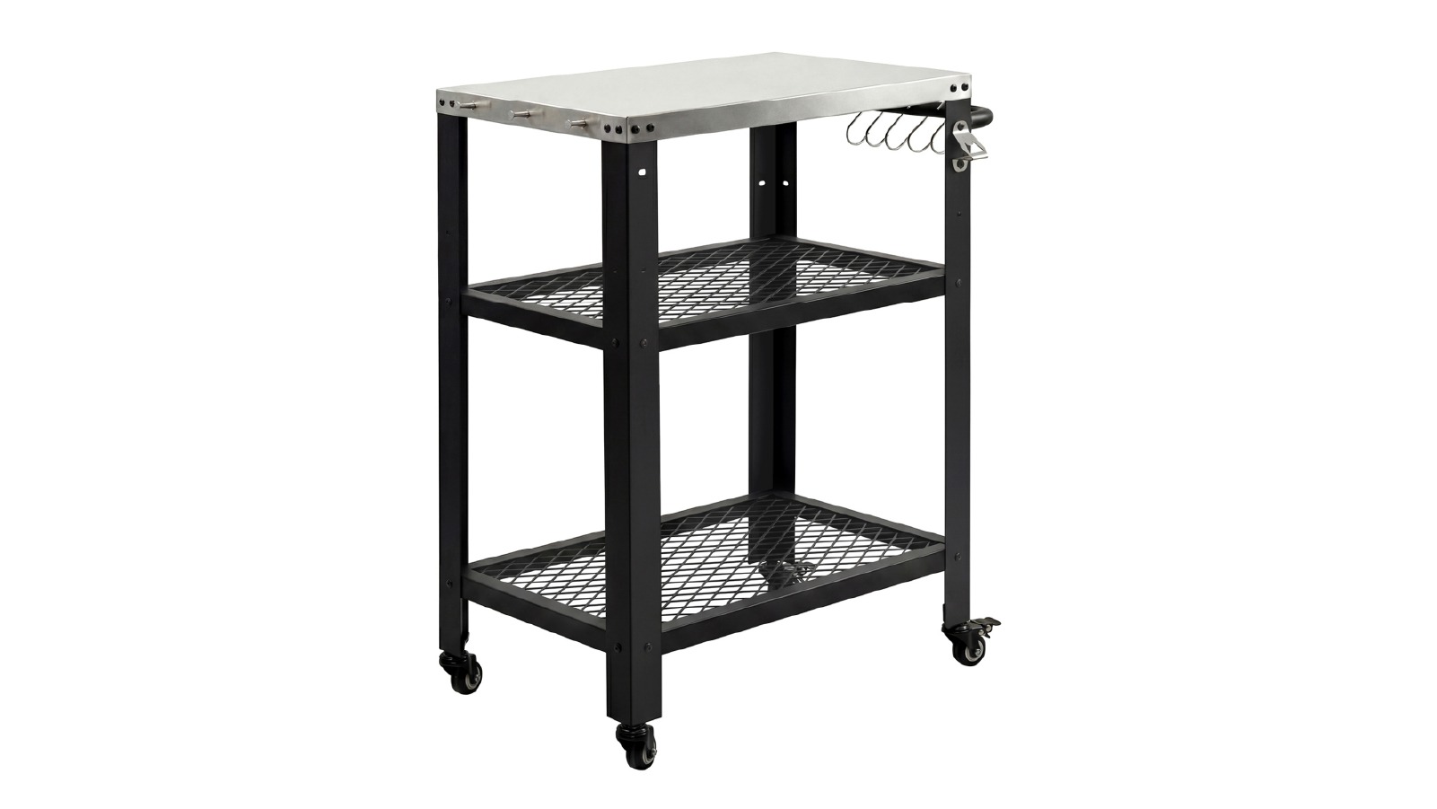 Levede Stainless Steel BBQ Prep Trolley
