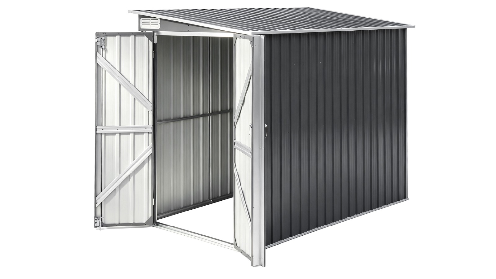 Giantz 118 x 238cm Lean To Bike Shelter Backyard Outdoor Storage