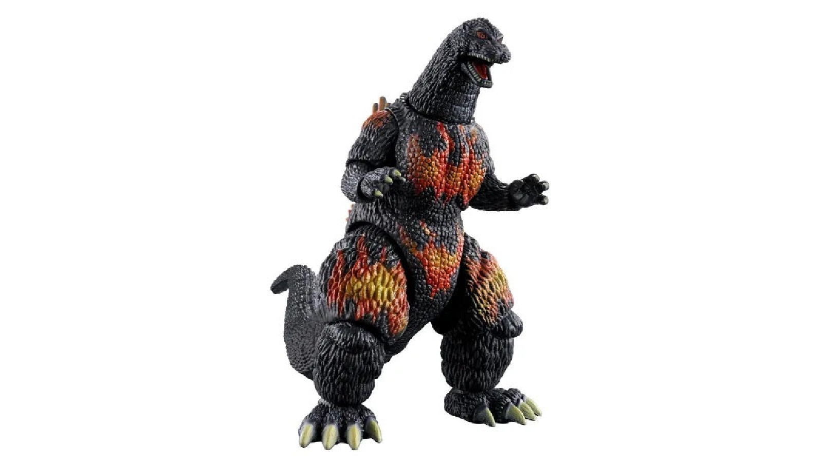 Bandai 6 Inch Godzilla Rampage Series Burning Godzilla Glow In The Dark  Action Figure