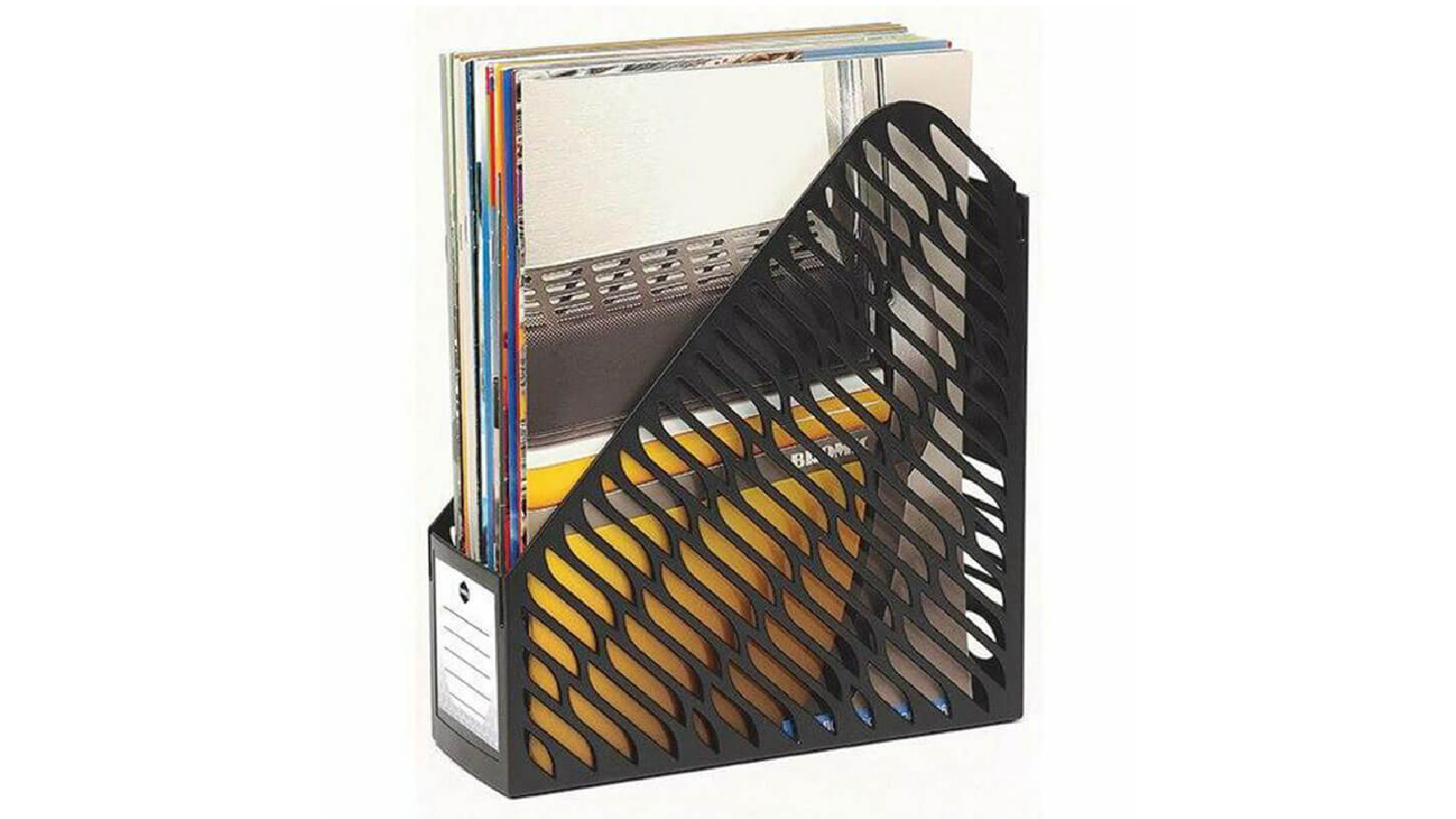 Latestbuy Marbig 2 Pack of Magazine Rack - Black | Harvey Norman