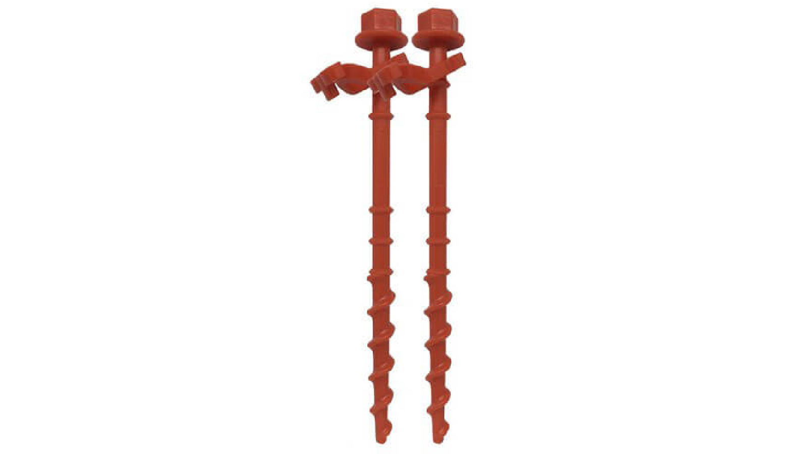 Latestbuy 6 Pack Rovin Spiral Tent Pegs - 20cm