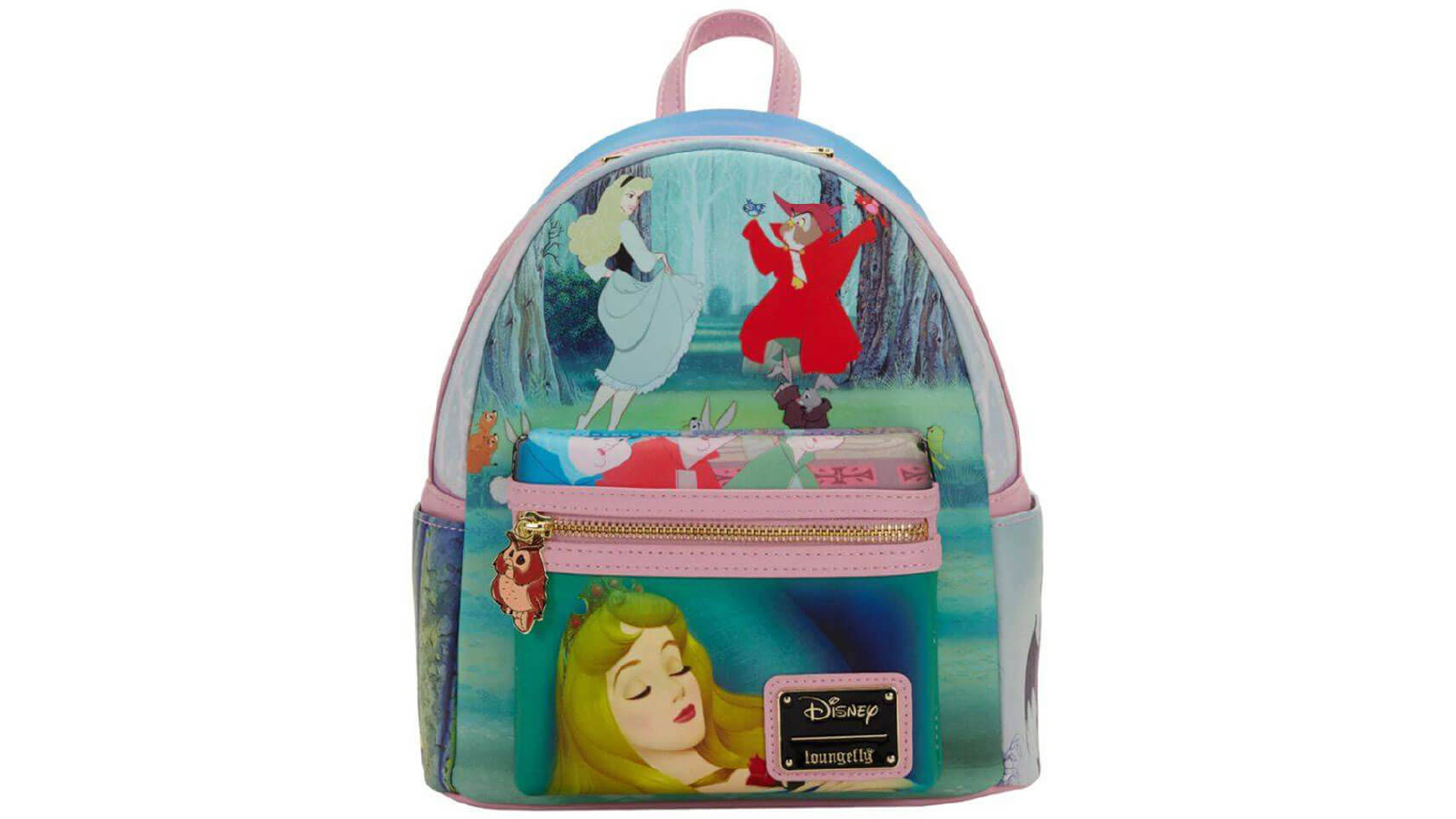 Latestbuy Sleeping Beauty Princess Scene Mini Backpack