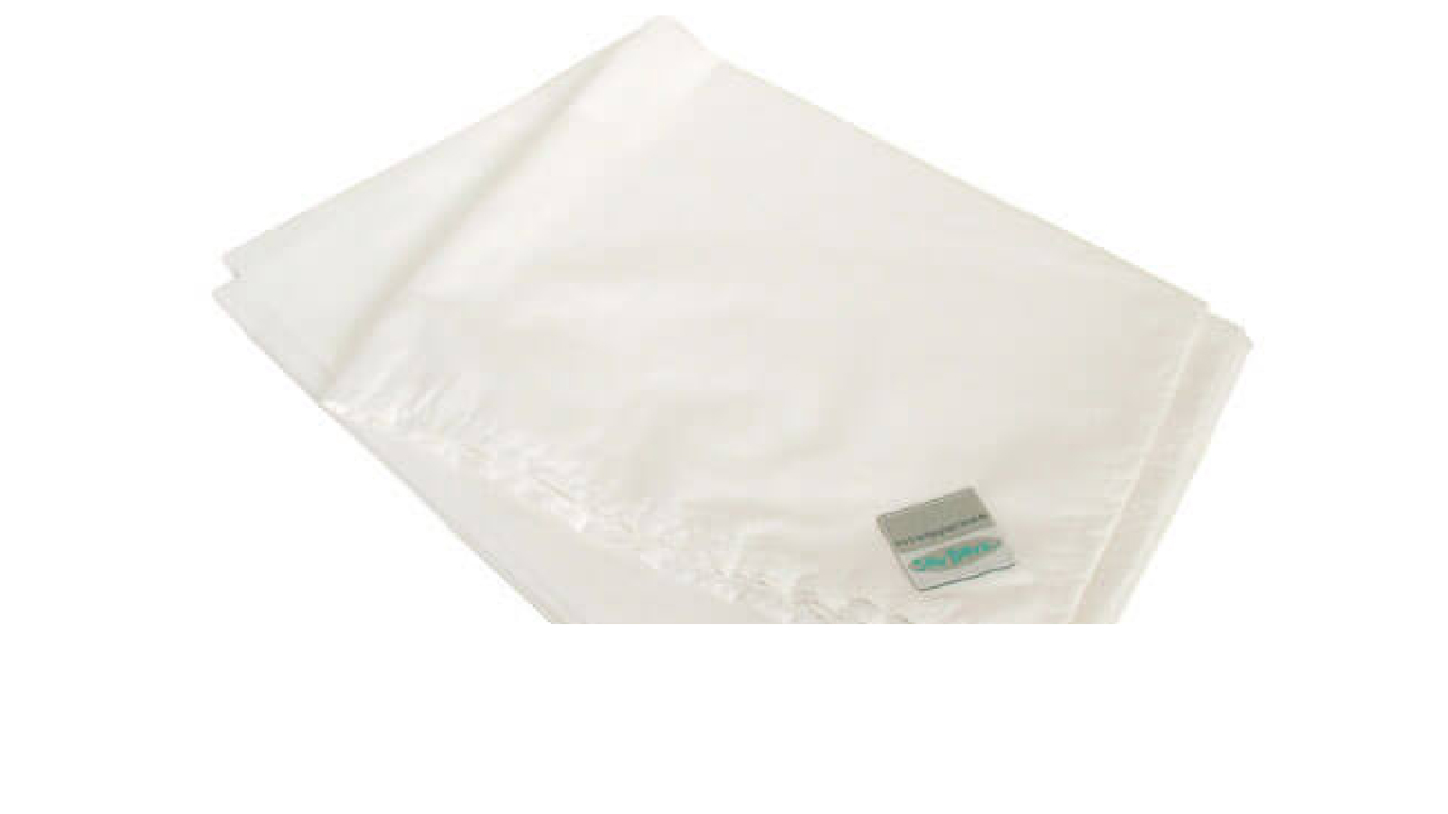 Latestbuy Silly Billyz Flat Polycotton Cot Sheet - White