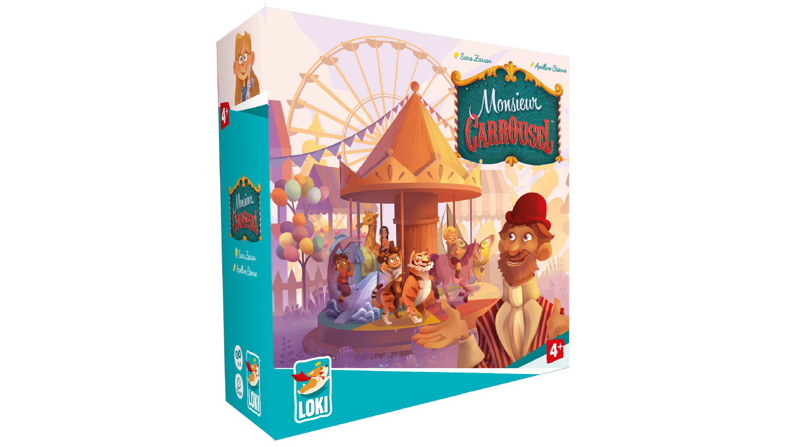 Harvey Norman Loki Monsieur Carrousel Board Game