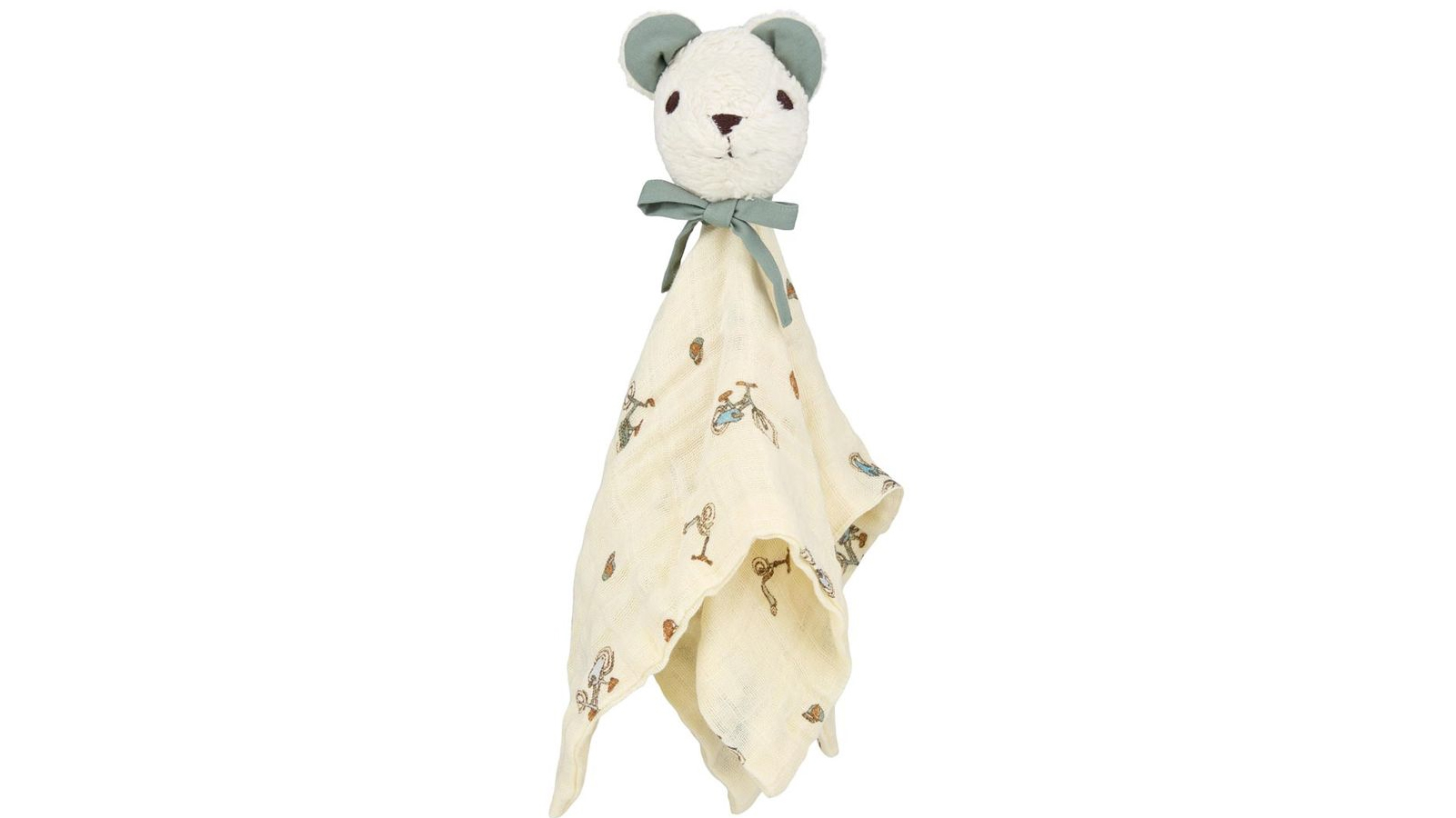 Cam Cam Copenhagen Cuddle Cloth Bear - Bicycle