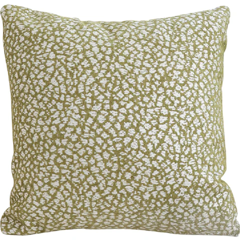 Soga 50cm Square Modern Olive Green Speckled Pattern Textured Throw Pillow