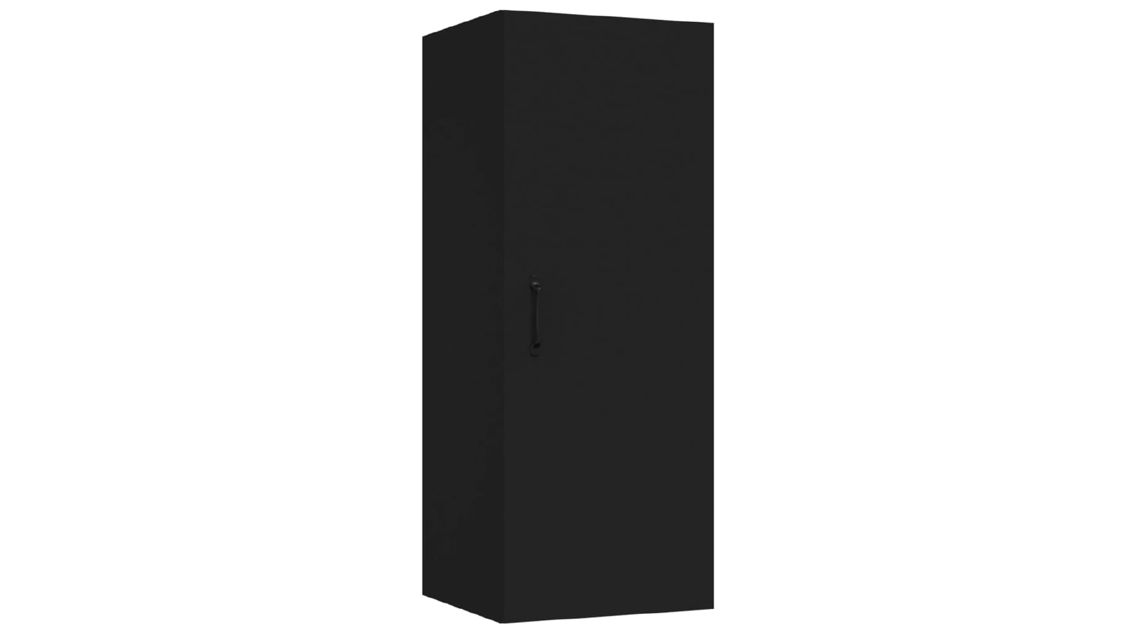 VidaXL 34.5 x 34 x 90cm Engineered Wood Hanging Wall Cabinet - Black