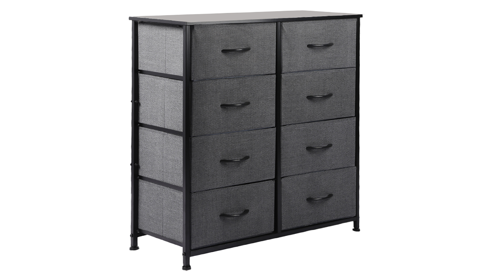 Levede 8 Chest of Drawers Storage Cabinet - Dark Grey