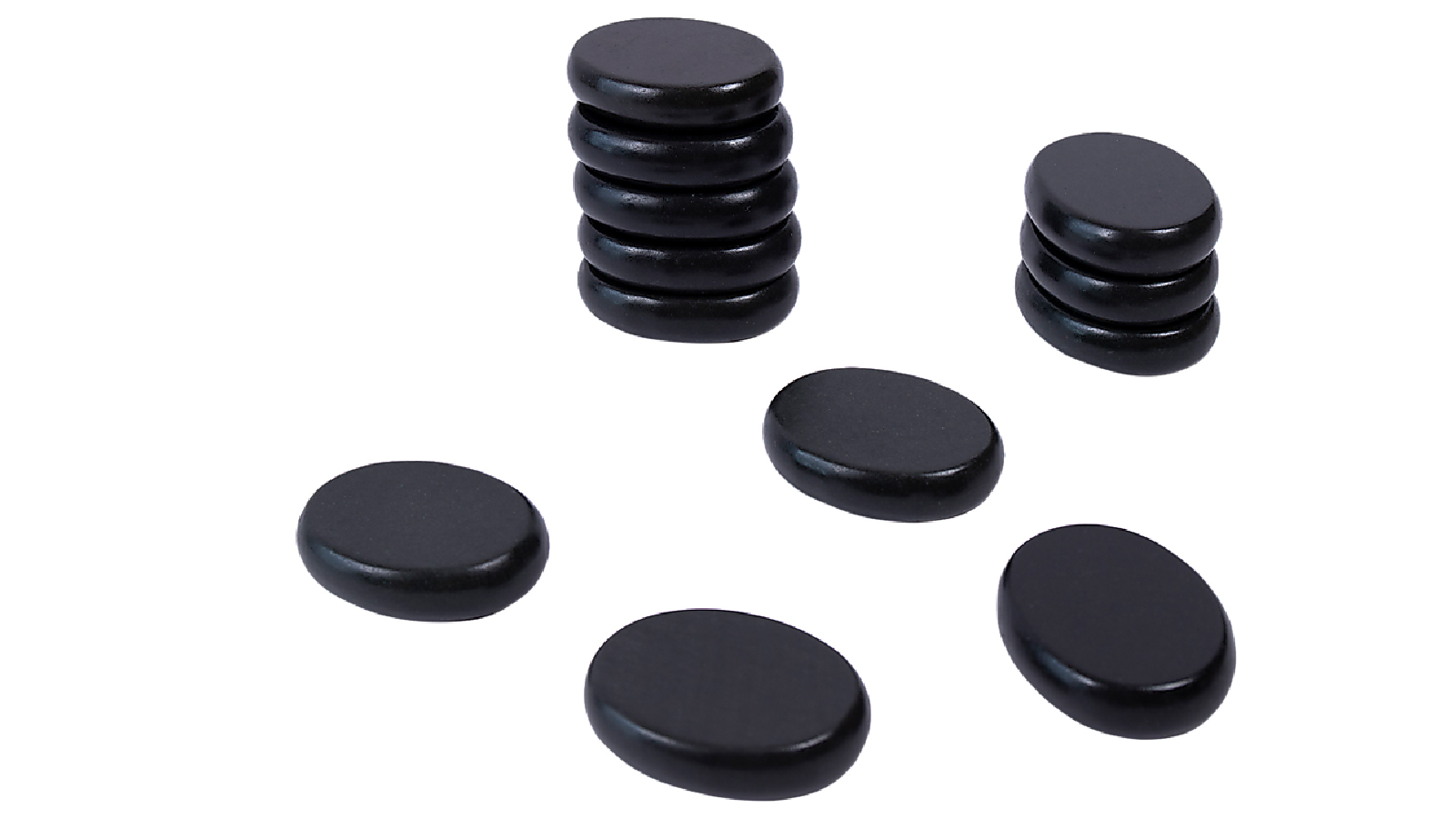 Randy and Travis Machinery 12 Piece Hot Massage Stones Kit Set