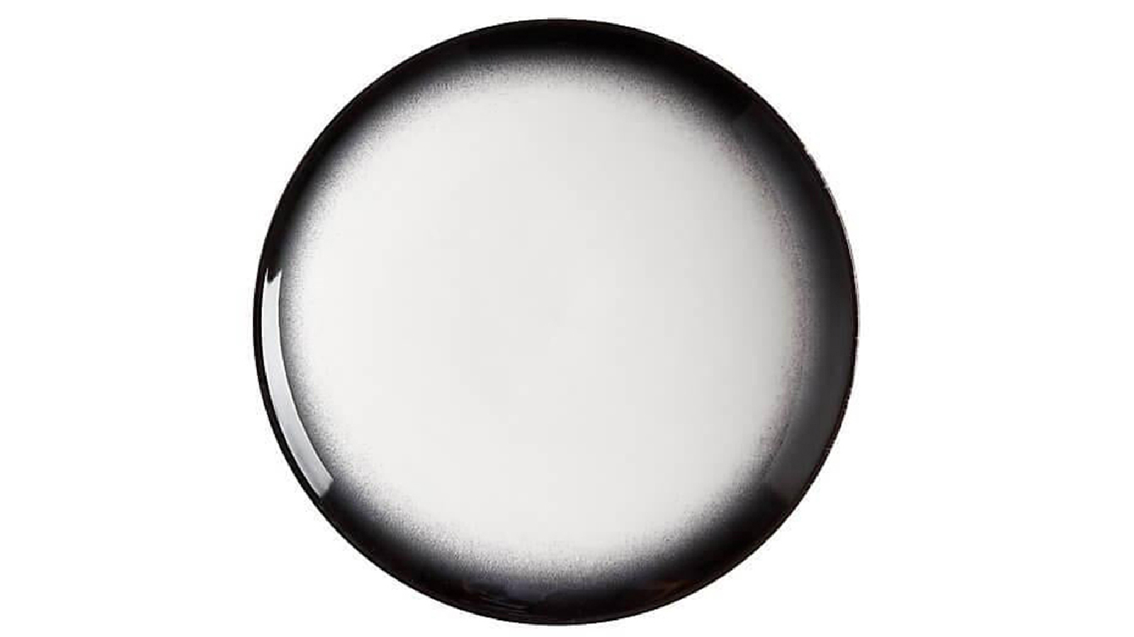 Maxwell and Williams 27cm Quality Porcelain Caviar Granite Coupe Plate - White