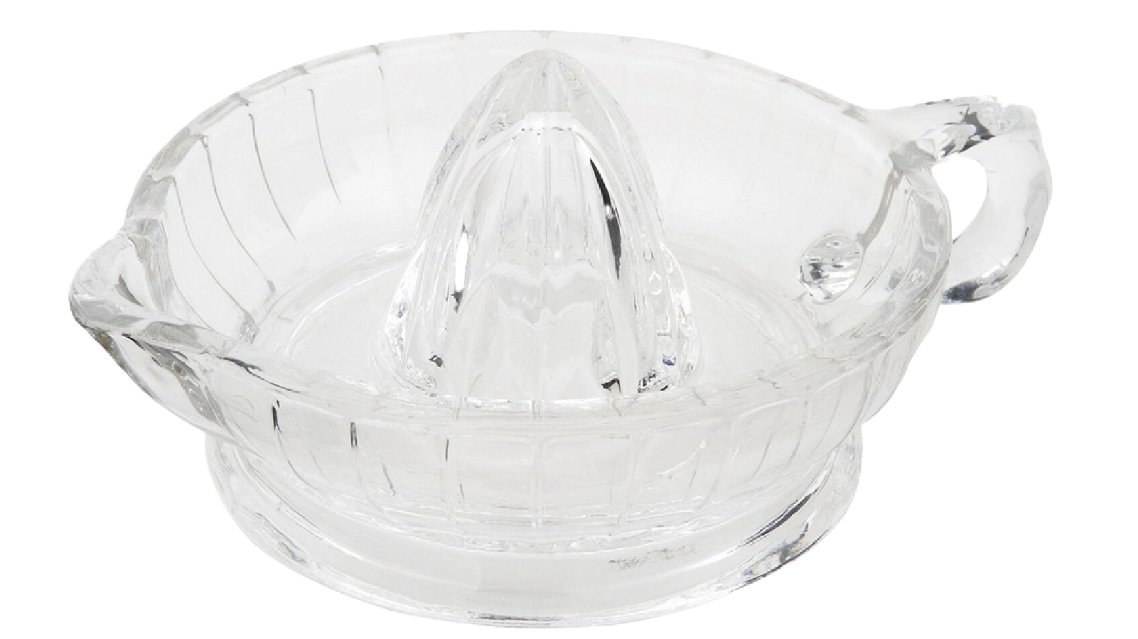 Cuisena Manual Glass Citrus Juice Extractor - Clear