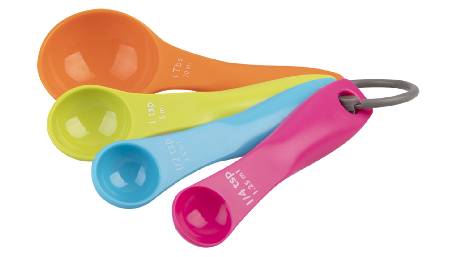 Appetito Measuring Spoons For Bakeware and Cookware - Multicoloured