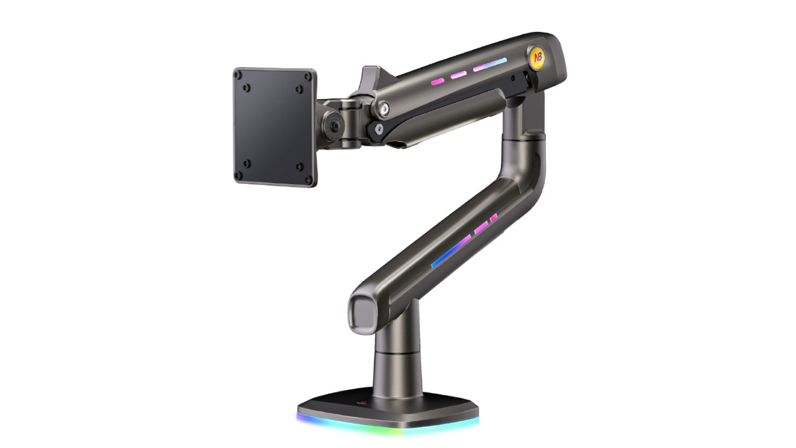 North Bayou F5 RGB Light Gaming Monitor Arm for Flat/Ultrawide/Curved Screen