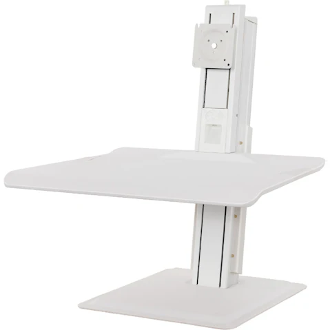 North Bayou 11kg Free Standing Screen Sit Stand - White
