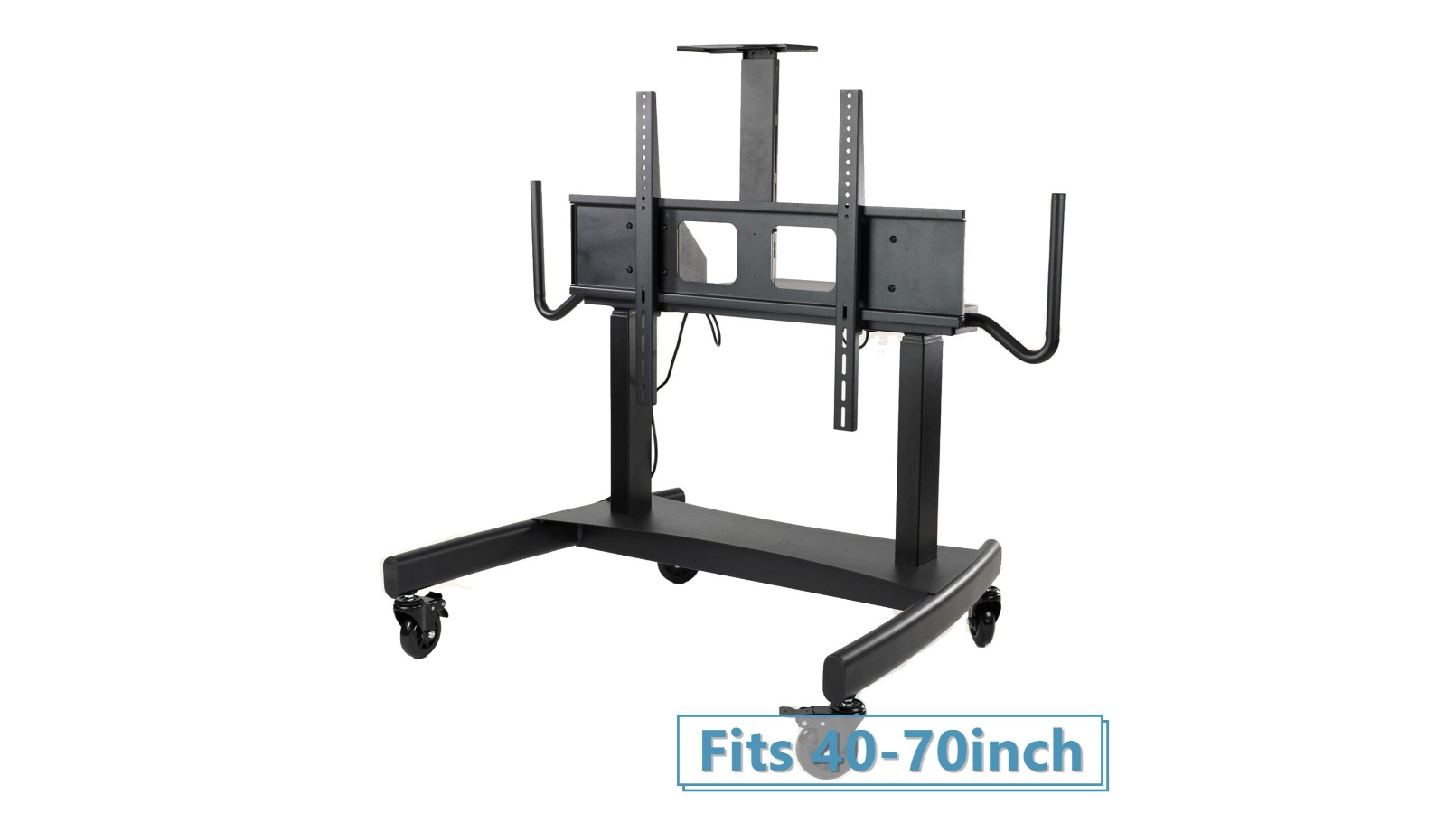 Screenmounts TW50 Electric Vertical Lift Touch Screen TV Stand - Black