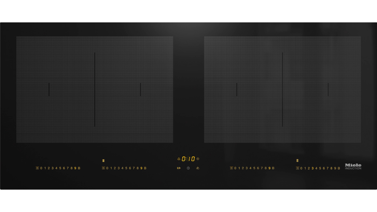 Miele KM 7684 FL CleanSteel 916mm Induction Cooktop