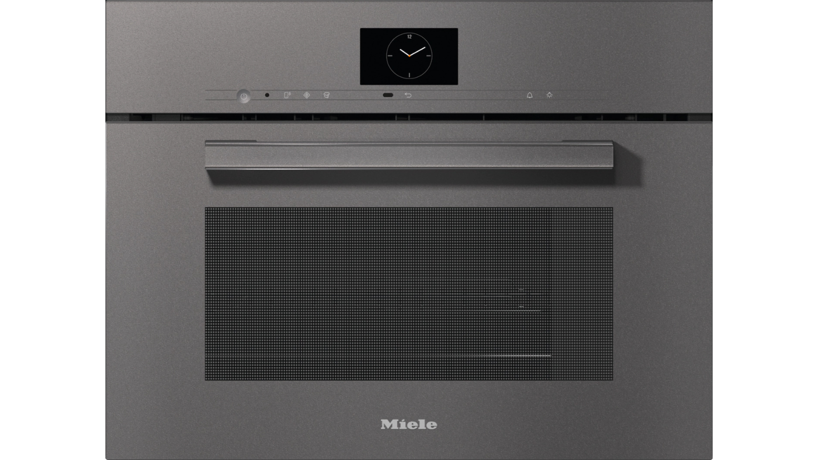 Miele DGM 7640 VitroLine Steam Oven with Microwave - Graphite Grey