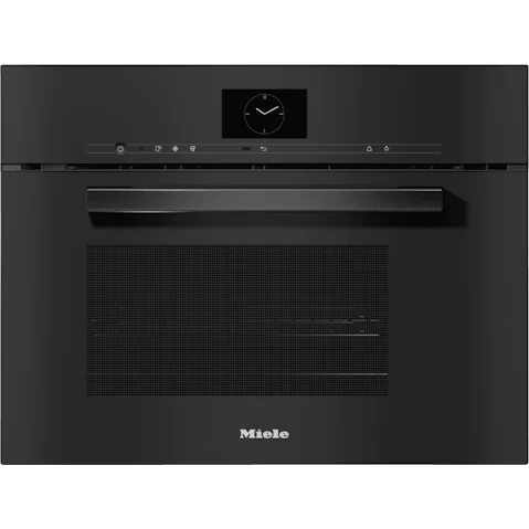 Miele DGM 7640 Vitroline Steam Oven with Microwave - Obsidian Black