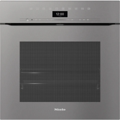 Miele H 7464 BPX 600mm Artline Handleless Pyrolytic Oven - Graphite Grey