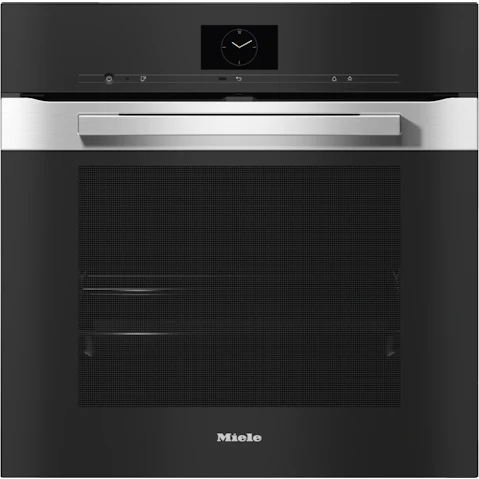 Miele H 7660 BP Pureline 600mm Pyrolytic Oven - Clean Steel