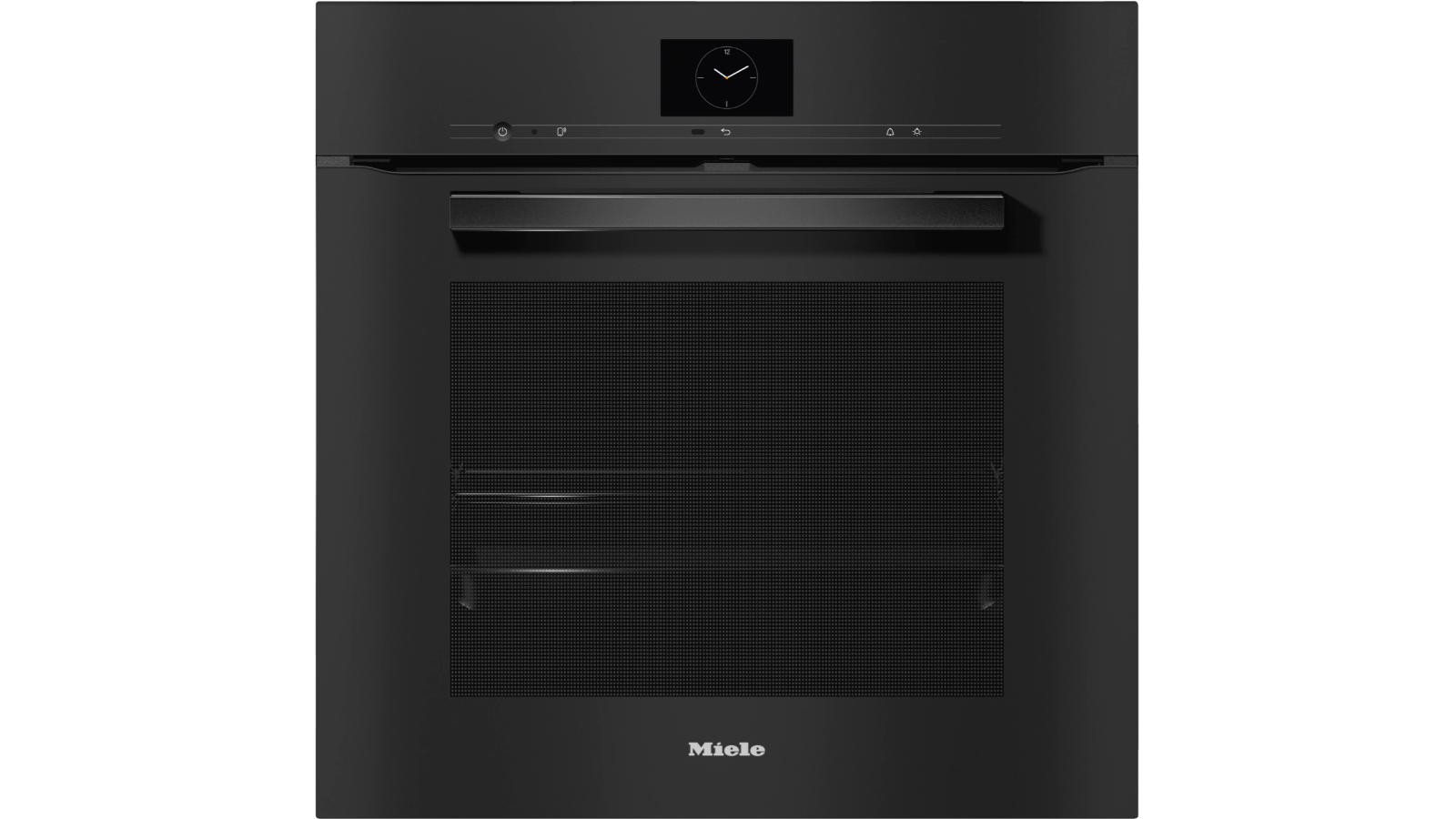 Miele H 7660 BP Vitroline 600mm Pyrolytic Oven - Obsidian Black