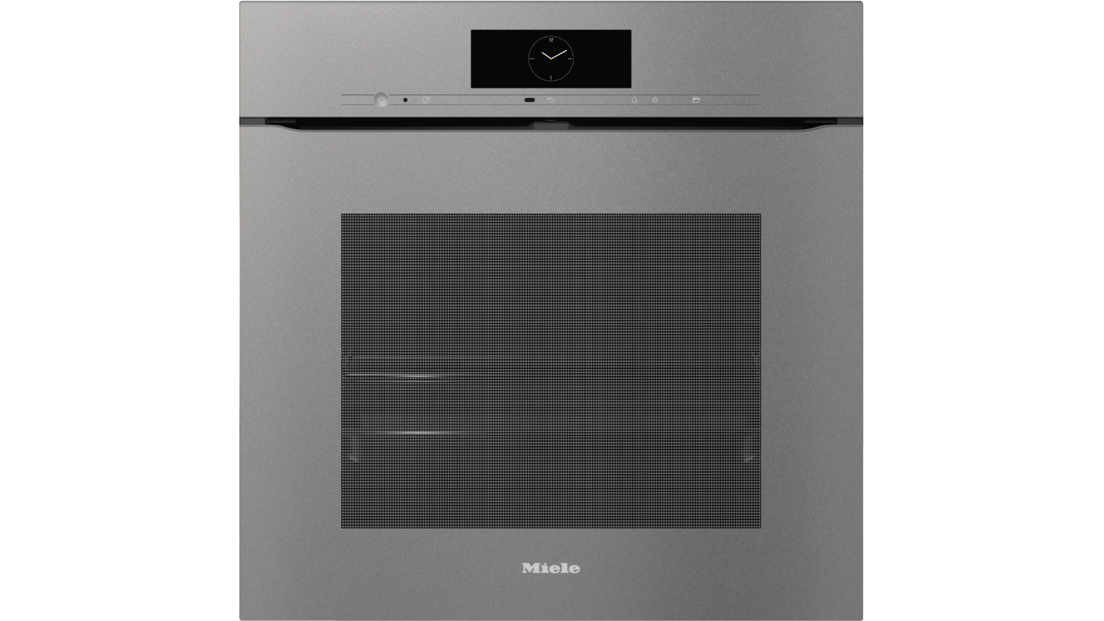 Miele H 7860 BPX Artline 600mm Handleless Pyrolytic Oven - Obsidian Black