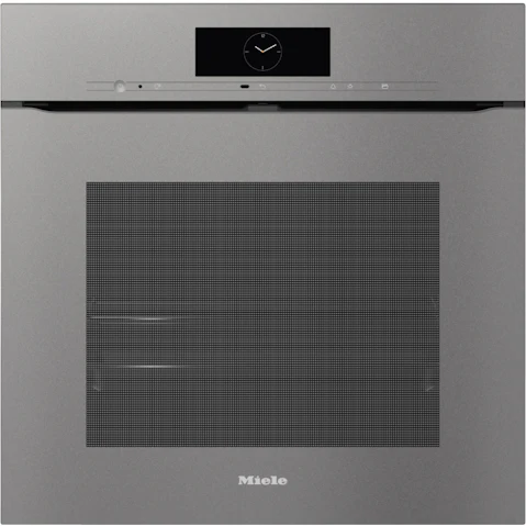 Miele H 7860 BPX Artline 600mm Handleless Pyrolytic Oven - Obsidian Black