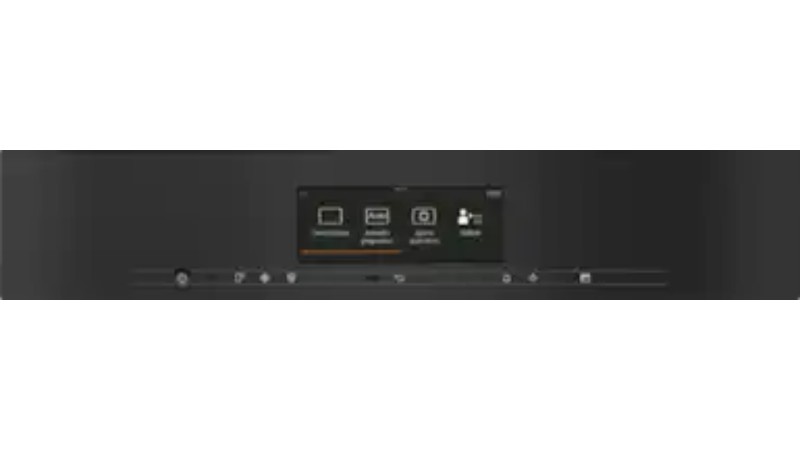 Miele H 7840 BMX Artline Handleless Speed Oven - Obsidian Black