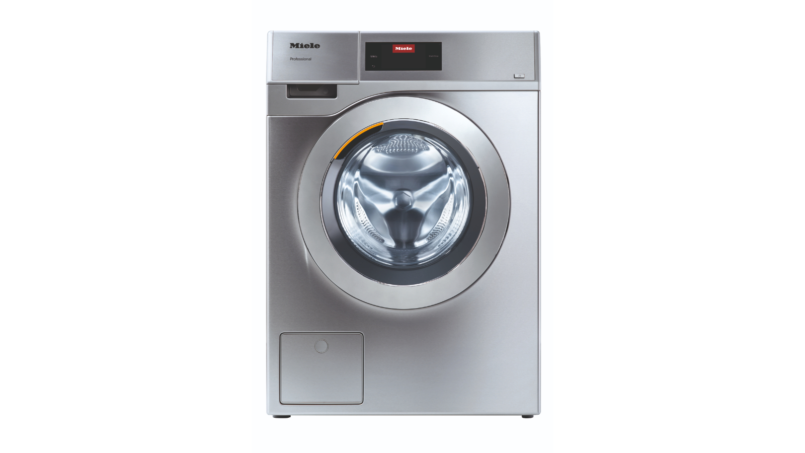 Miele 8kg Performance Plus Professional Front Load Washing Machine - Stainless Steel