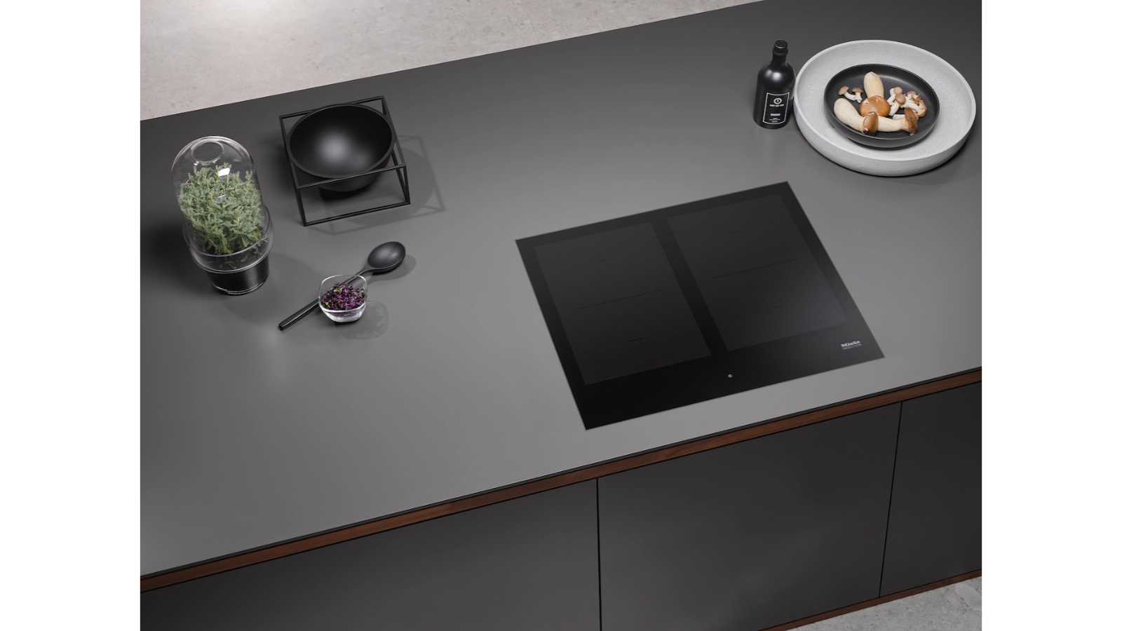 Miele KM 7564 FL CleanSteel 620mm Induction Cooktop Harvey Norman
