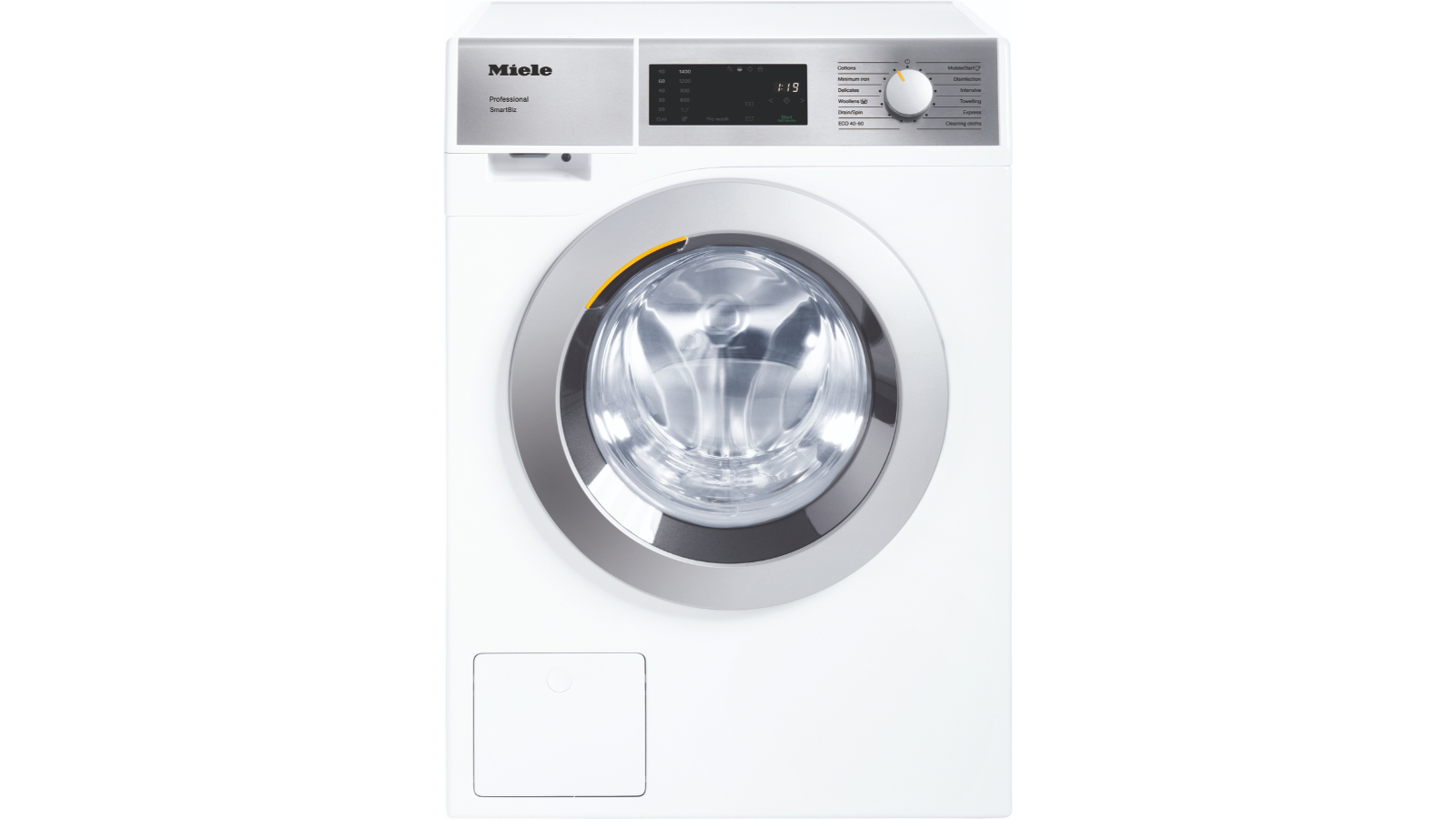 Miele 8kg SmartBiz Professional Front Load Washing Machine - Lotus White