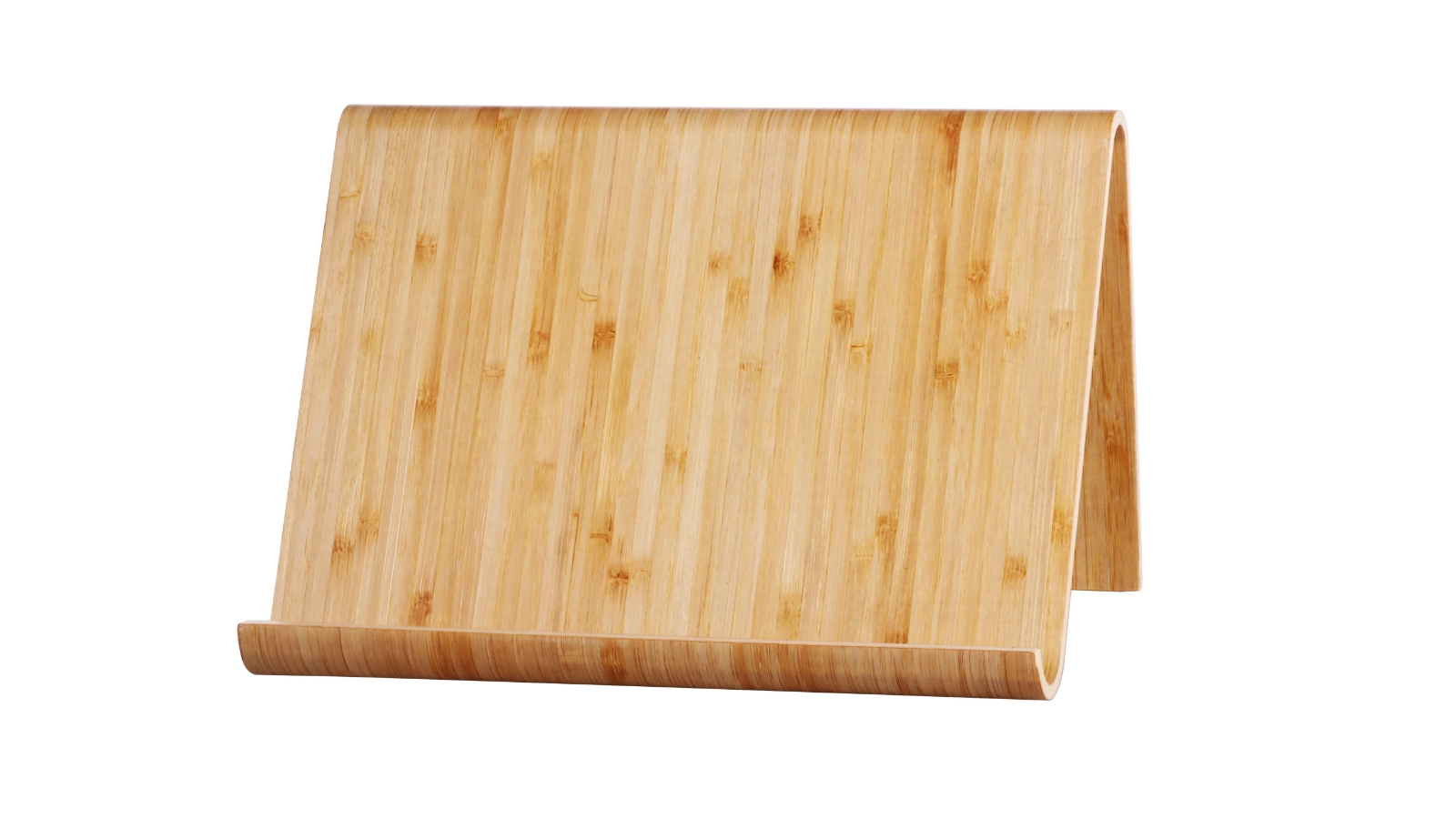 Sherwood Home Kitchen 26 x 16 x 16cm Cook Book with Stand - Natural Brown 