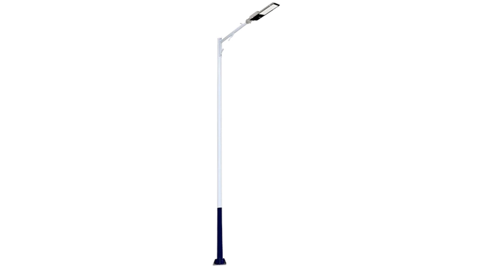 AUPK Solar Street or Garden Light with 2.5 Meter Pole 1000W Solar LED
