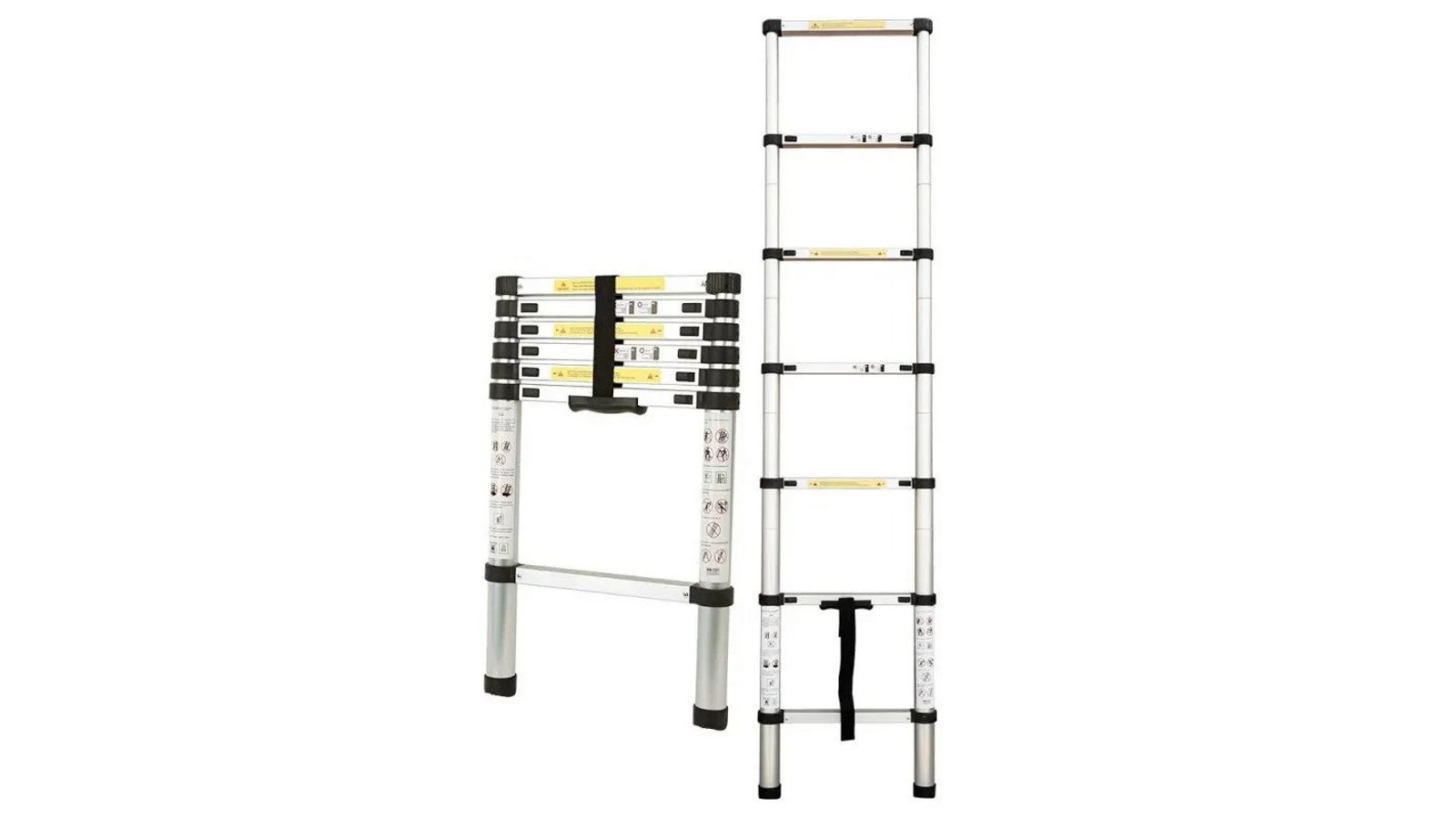 AUPK 2m Telescopic Aluminium Ladder Alloy Extension