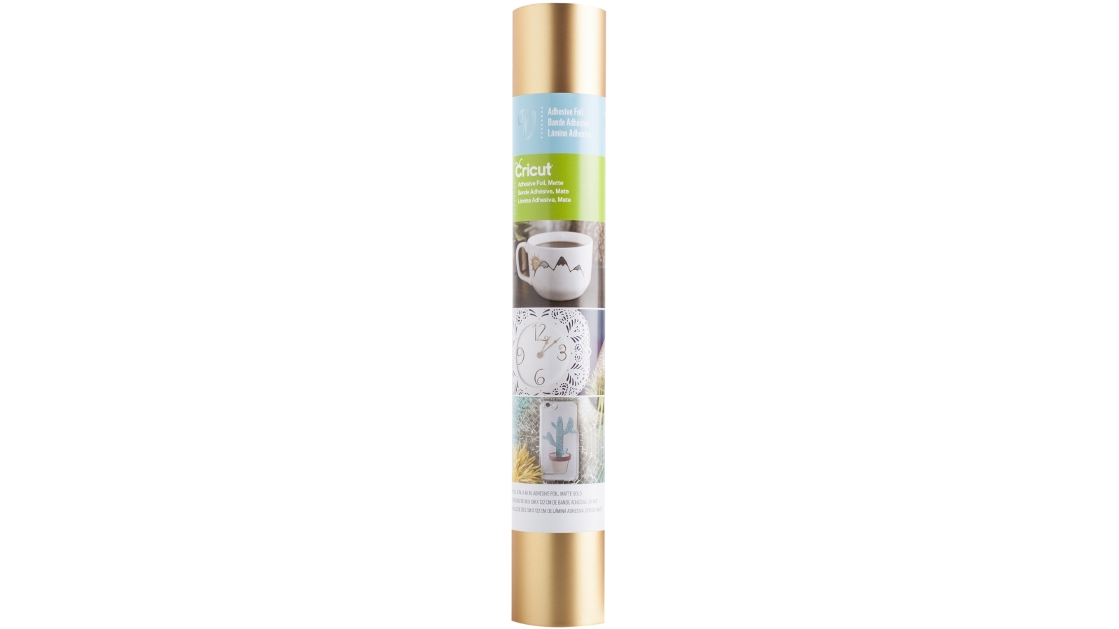 Cricut 12x48-inch Matte Adhesive Foil - Gold