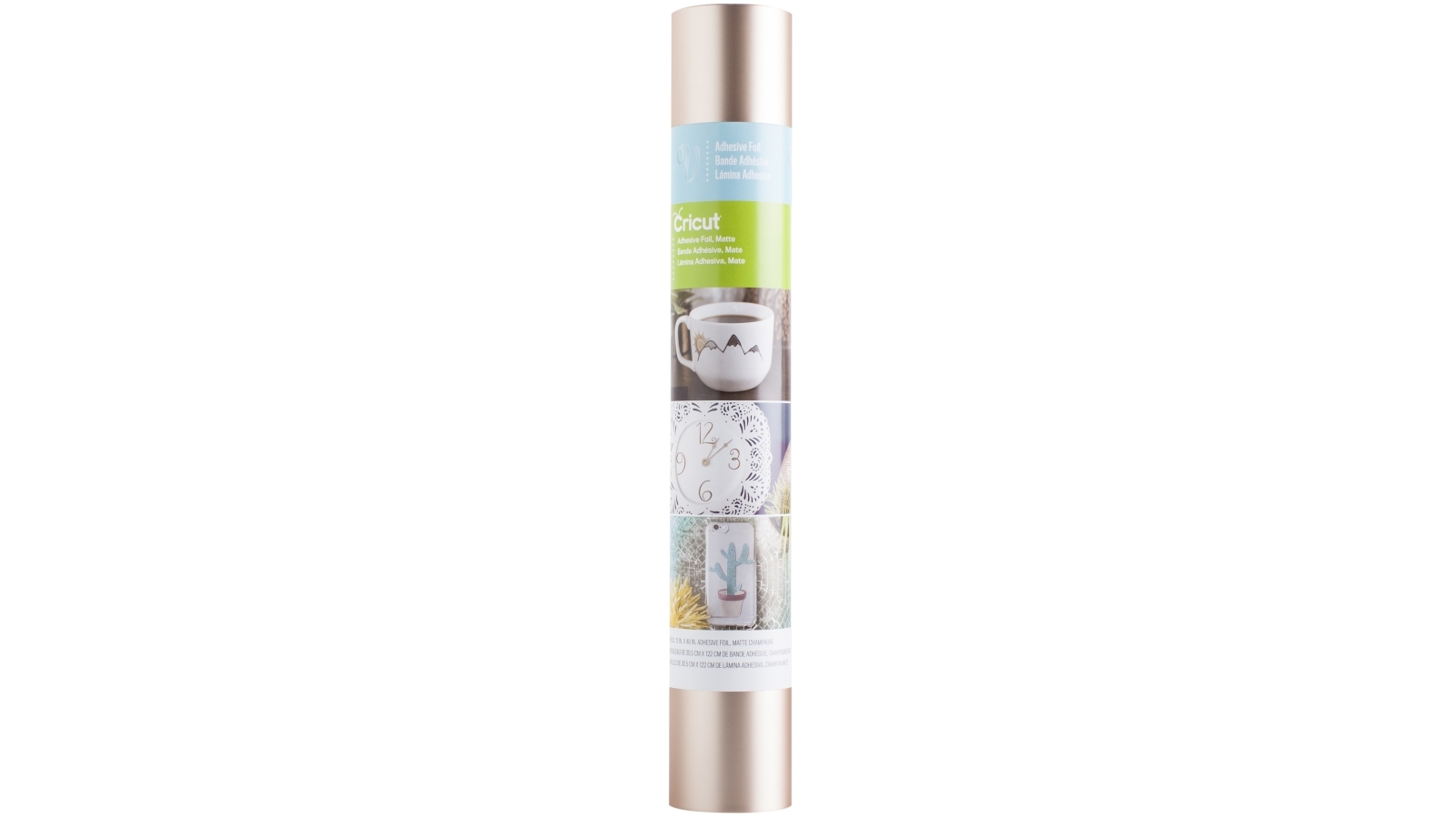Cricut 12x48-inch Matte Adhesive Foil - Champagne