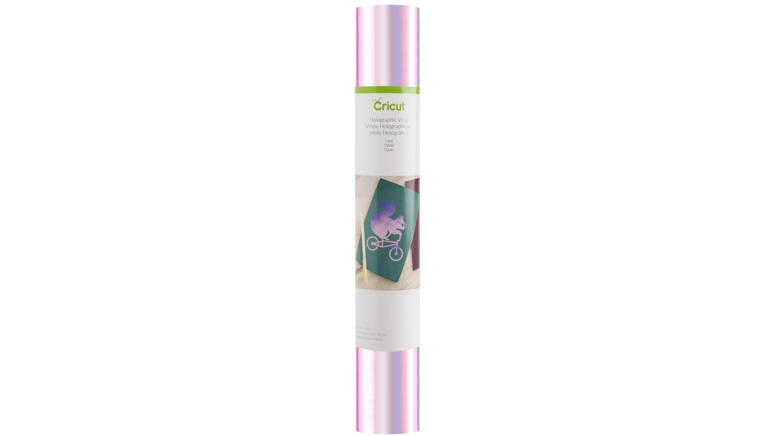 Cricut 12x48-inch Holographic Vinyl - Opal