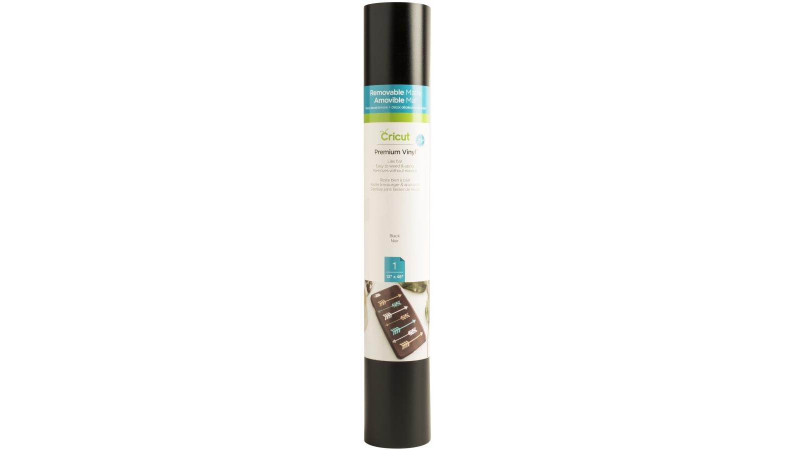 Cricut 12x48-inch Removable Matte Premium Vinyl - Black