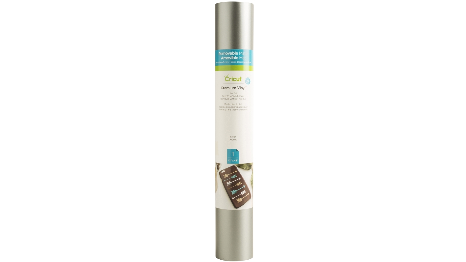 Cricut 12x48-inch Removable Matte Premium Vinyl - Silver
