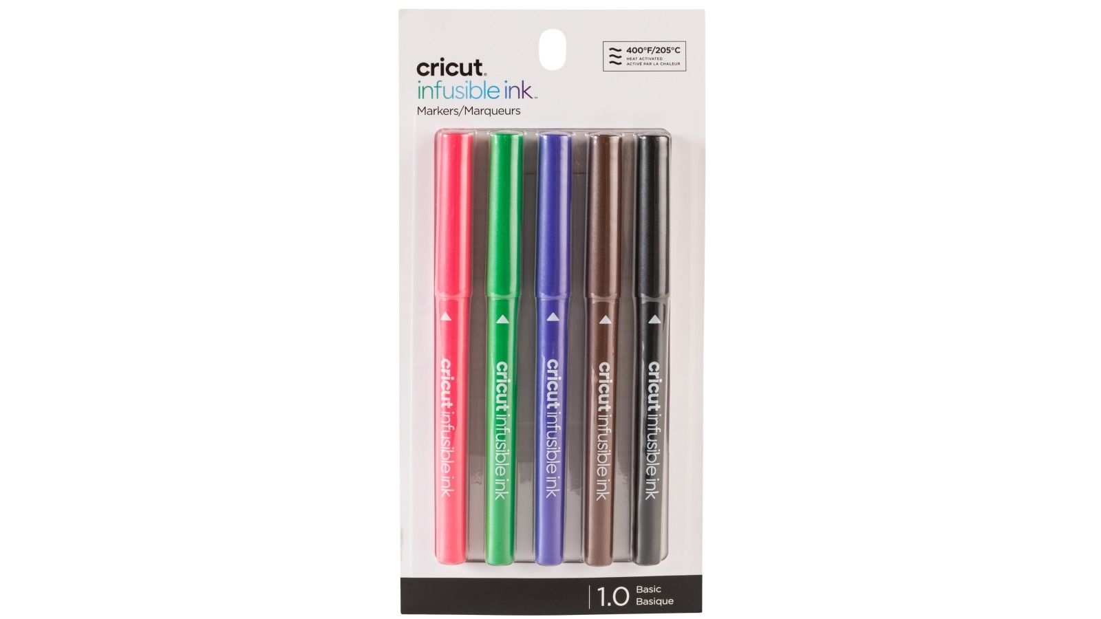 Cricut Infusible Ink Set of 5 Basic 1.0 Marker Set