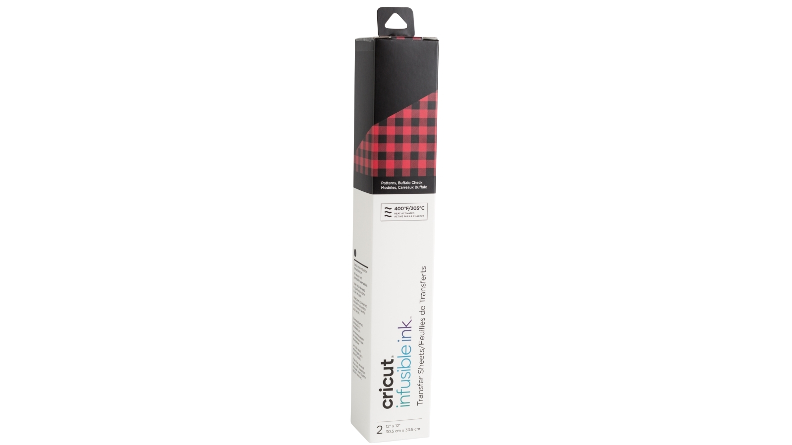 Cricut 2-sheets 12x12-inch Infusible Ink Buffalo Check Pattern Transfer Sheet