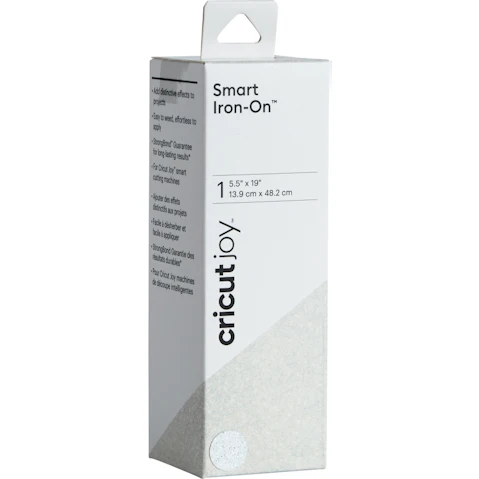 Cricut Joy 5.5x19-inch Glitter Smart Iron-On - White