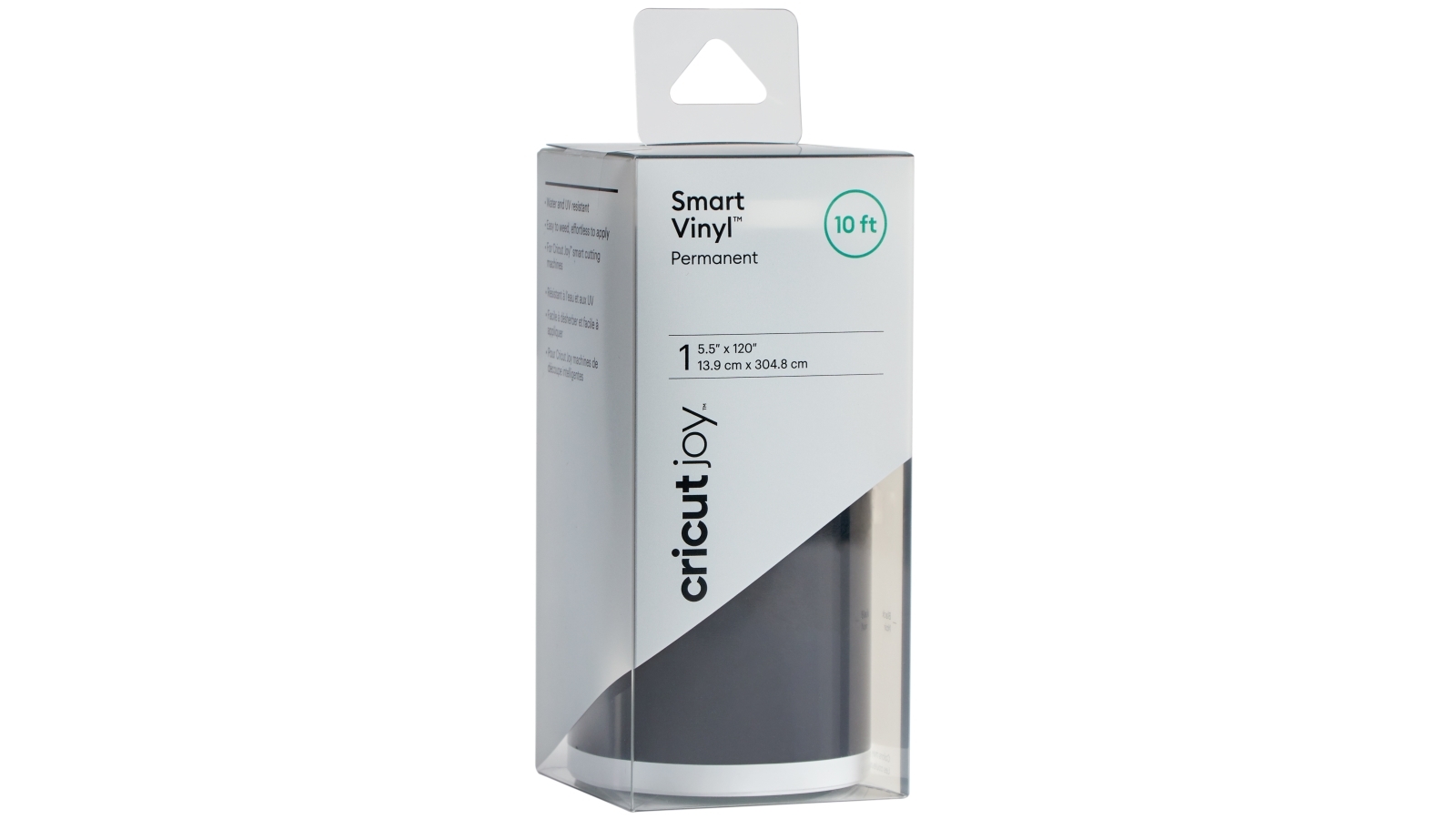 Cricut Joy 5.5x120-inch Smart Vinyl Permanent Value Roll - Black