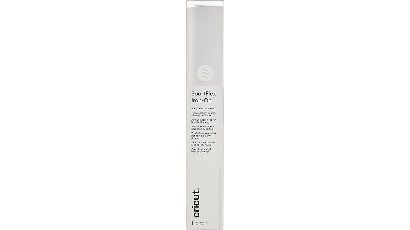 Cricut 11.8x24-inch SportFlex Iron-on - White