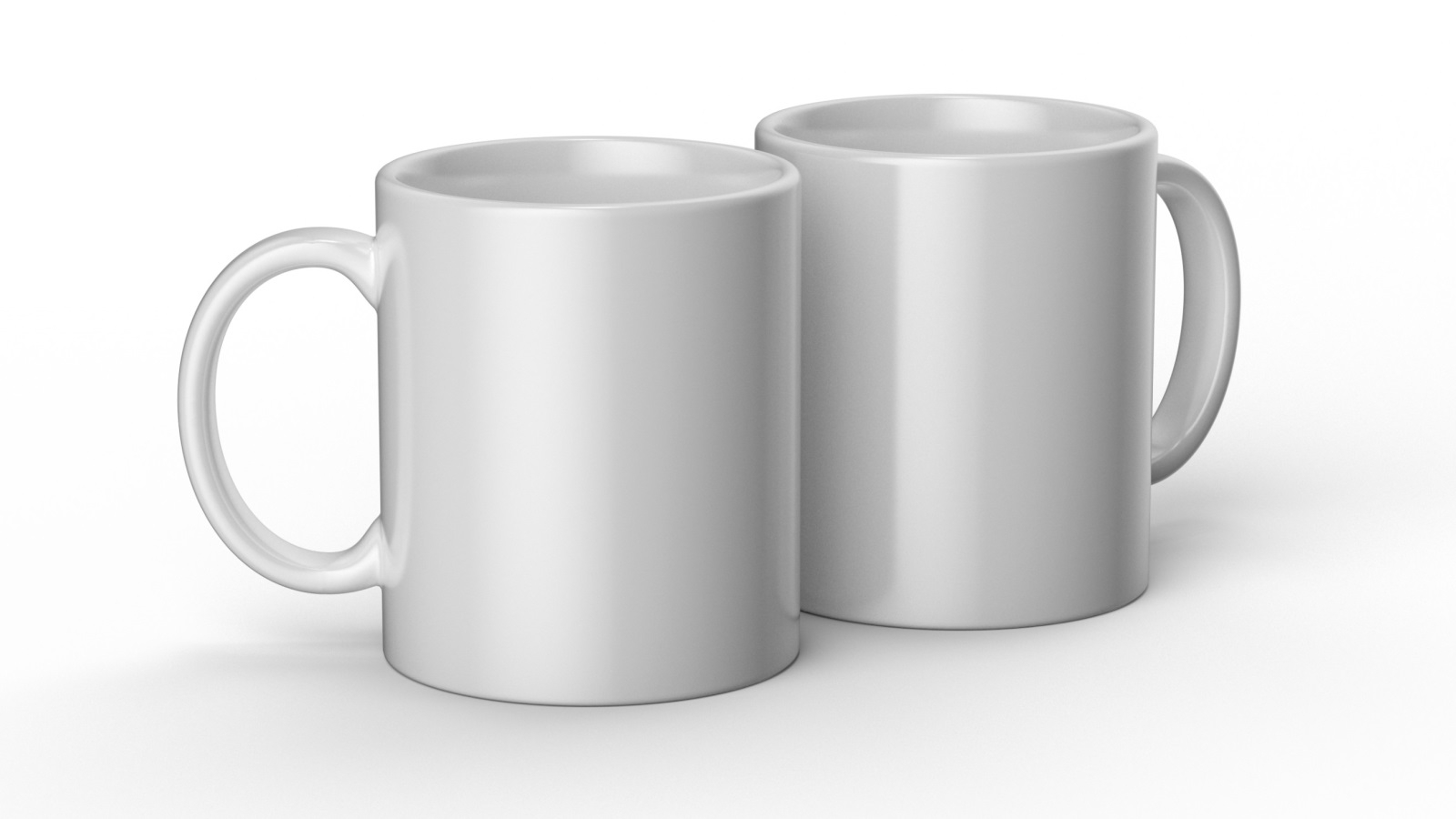 Cricut 2 Pack 12oz/340ml Blank Ceramic Mug - White