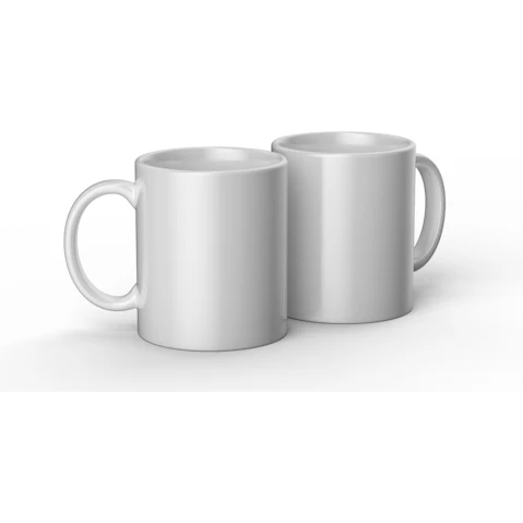 Cricut 2 Pack 12oz/340ml Blank Ceramic Mug - White